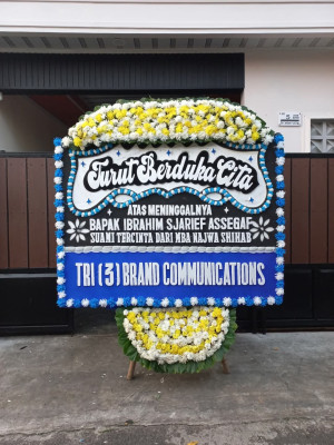 Papan Bunga Duka di Teramang Jaya